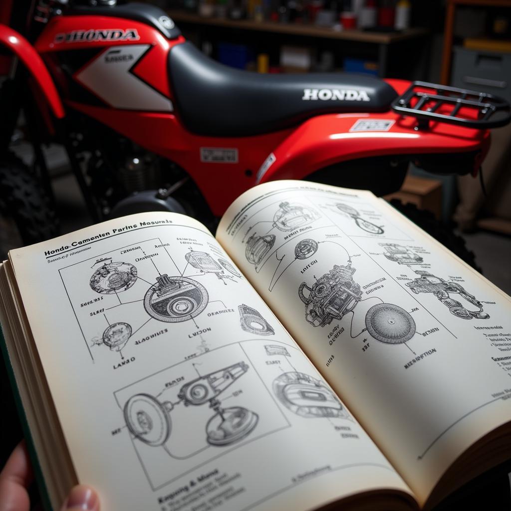 Honda Rancher Parts Diagram in the Service Manual