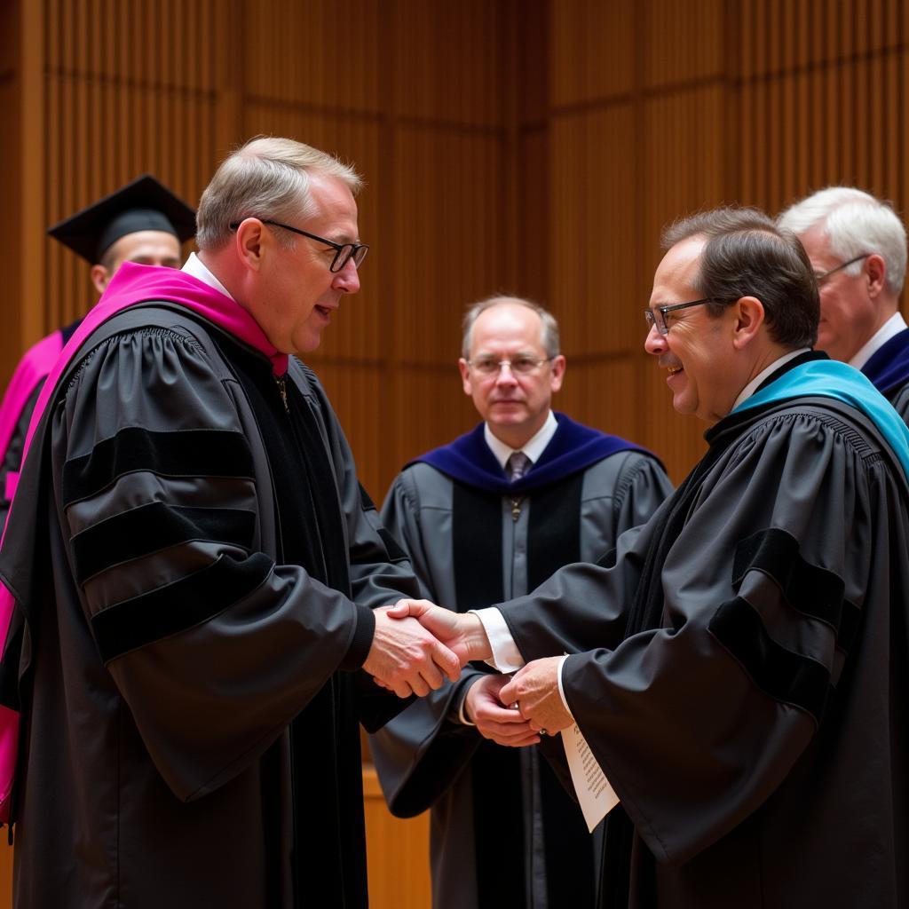 Honorary Doctorate of Divinity Ceremony