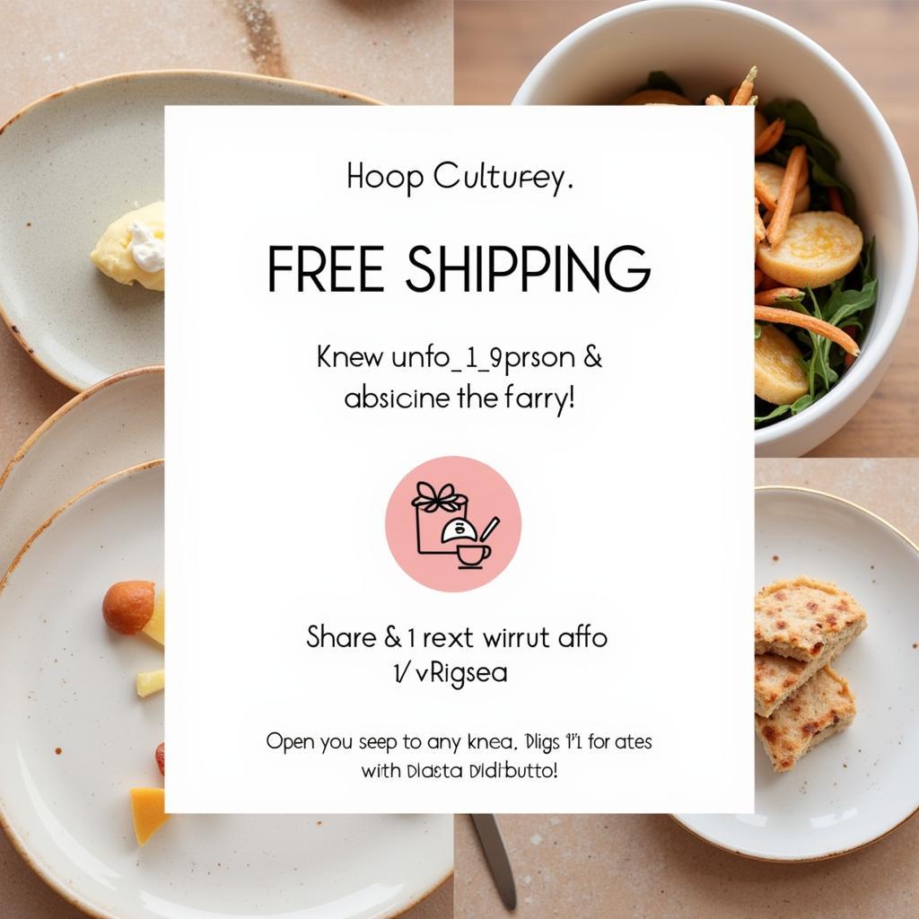 Hoop Culture social media promotion for free shipping