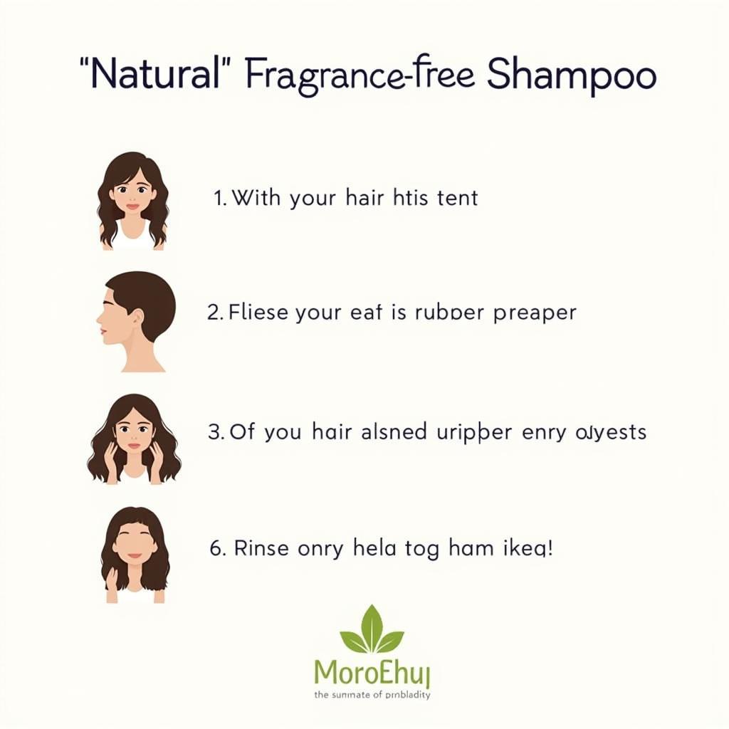 How to Use Natural Fragrance-Free Shampoo