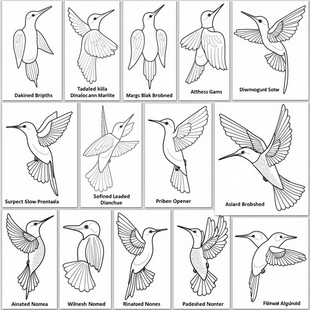 Choosing a hummingbird stained glass pattern