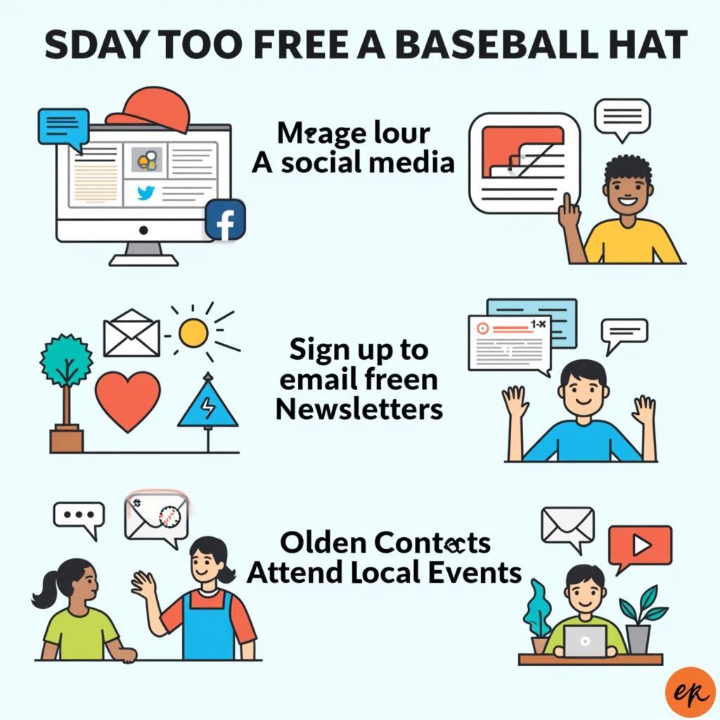 Strategies for getting free baseball hats