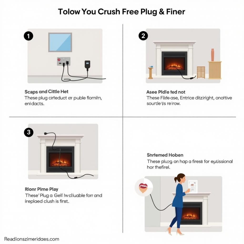 Installing a Free-Standing Electric Fireplace