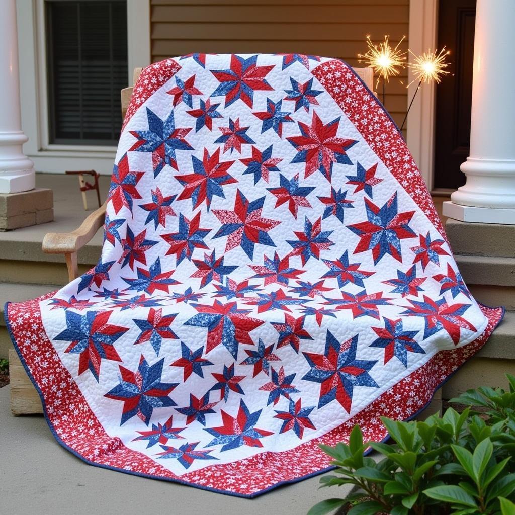 Intermediate Fourth of July Quilt Pattern