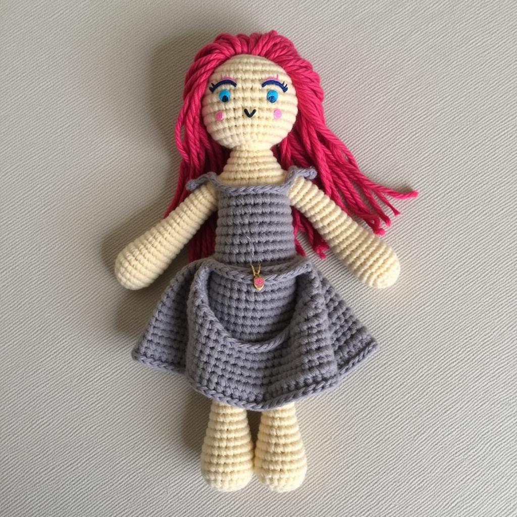 Intricate Crochet Voodoo Doll Pattern