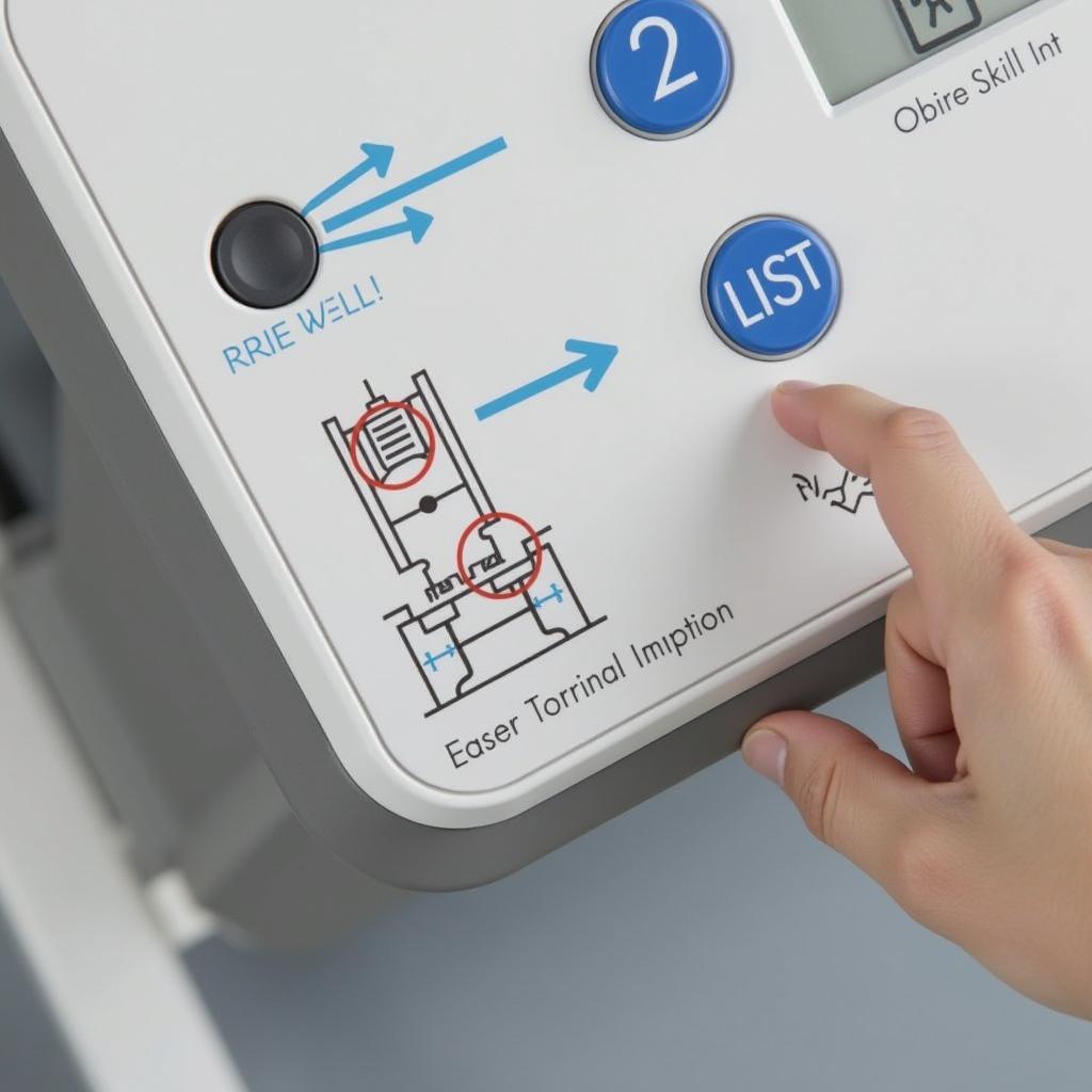 Invacare Reliant 450 Control Panel