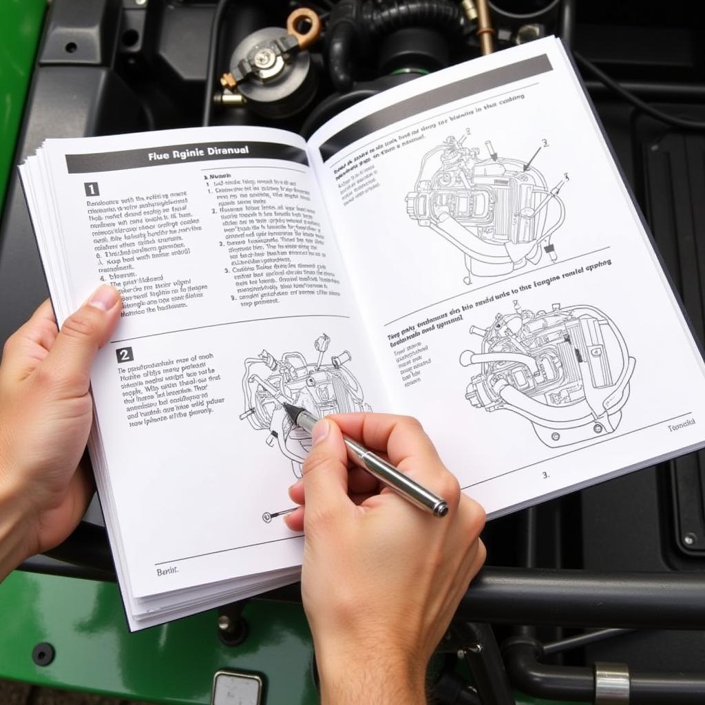 Troubleshooting an Engine Misfire Using a Kawasaki Mule Repair Manual