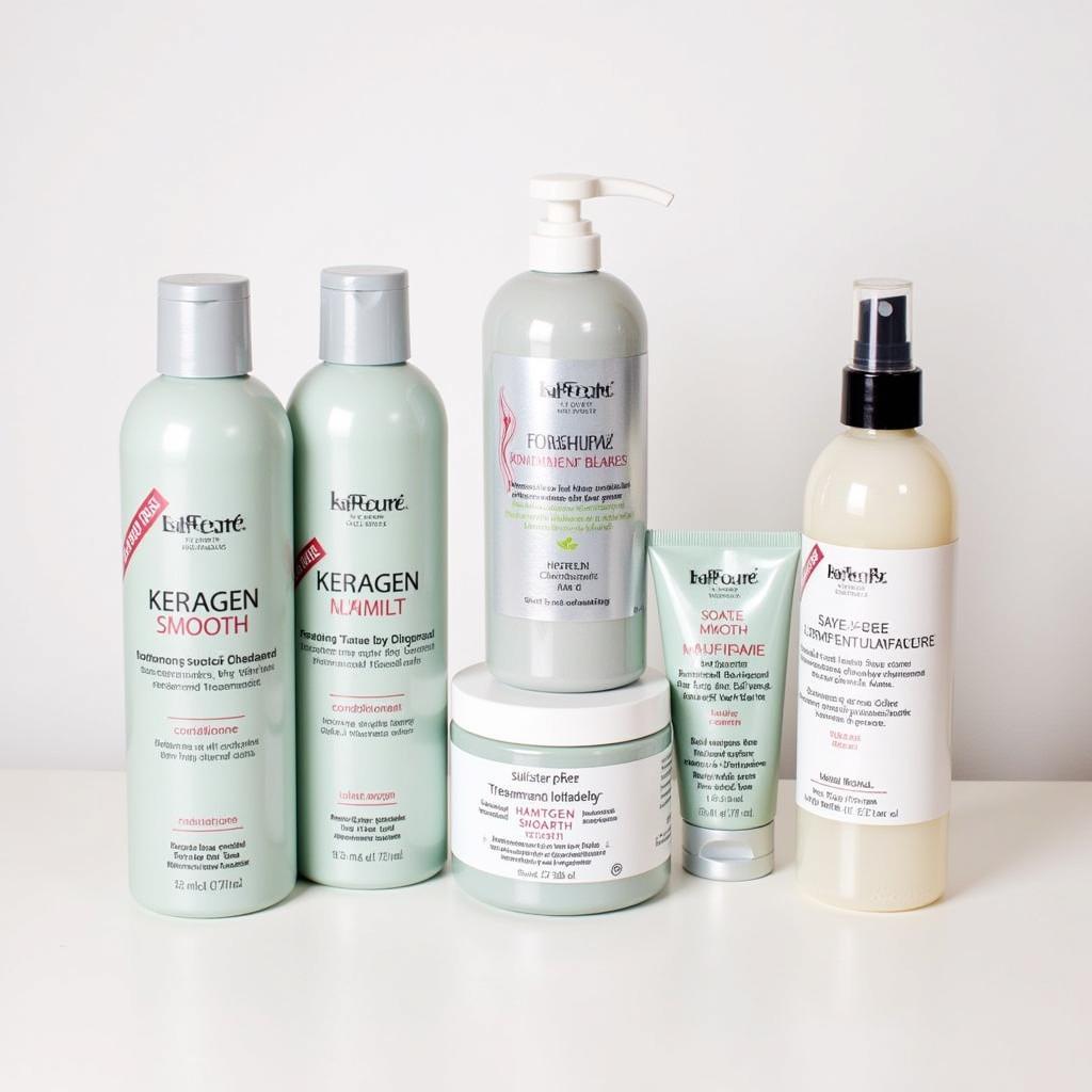 Keragen Smooth Formaldehyde-Free Recommended Hair Care Products