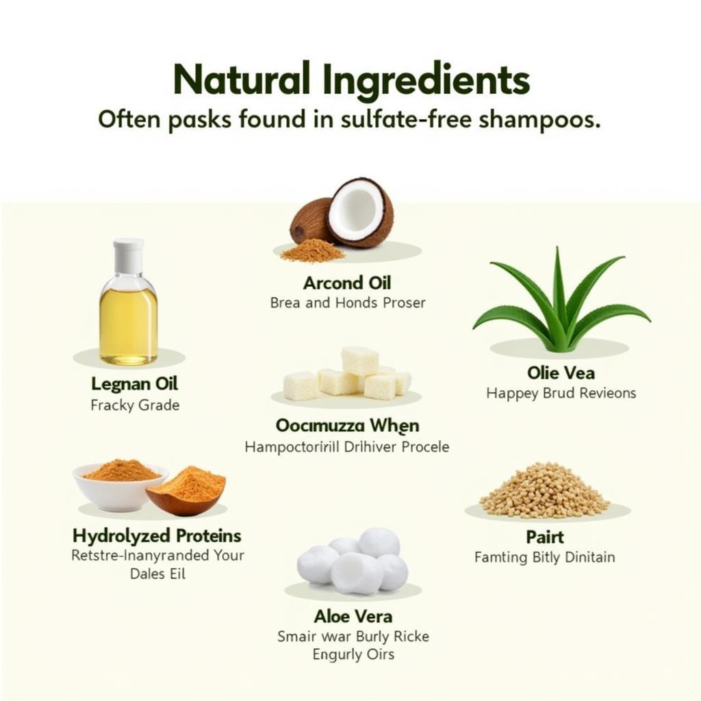 Key Ingredients in Sulfate-Free Shampoos