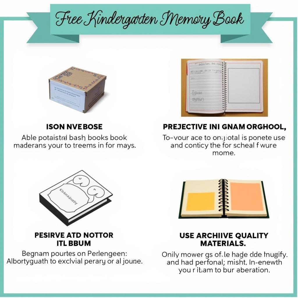 Kindergarten Memory Book Preservation Tips