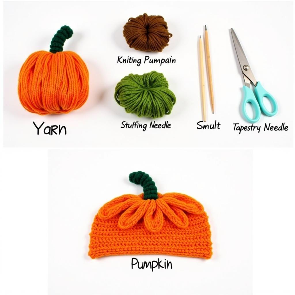 Tips and Tricks for Knitting Pumpkins