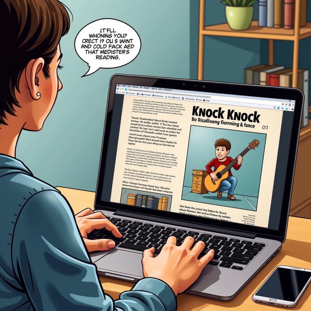 Knock Knock Comic Free Access