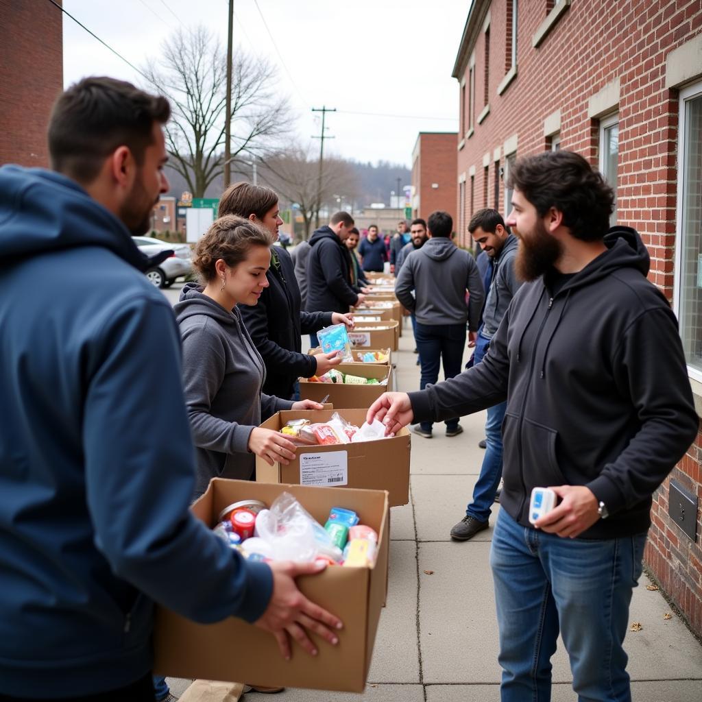 Lancaster Food Bank Distribution