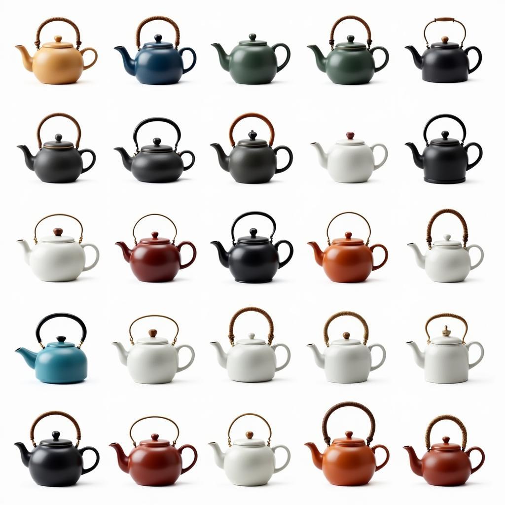 Lead-Free Teapot Styles: Variety and Aesthetics