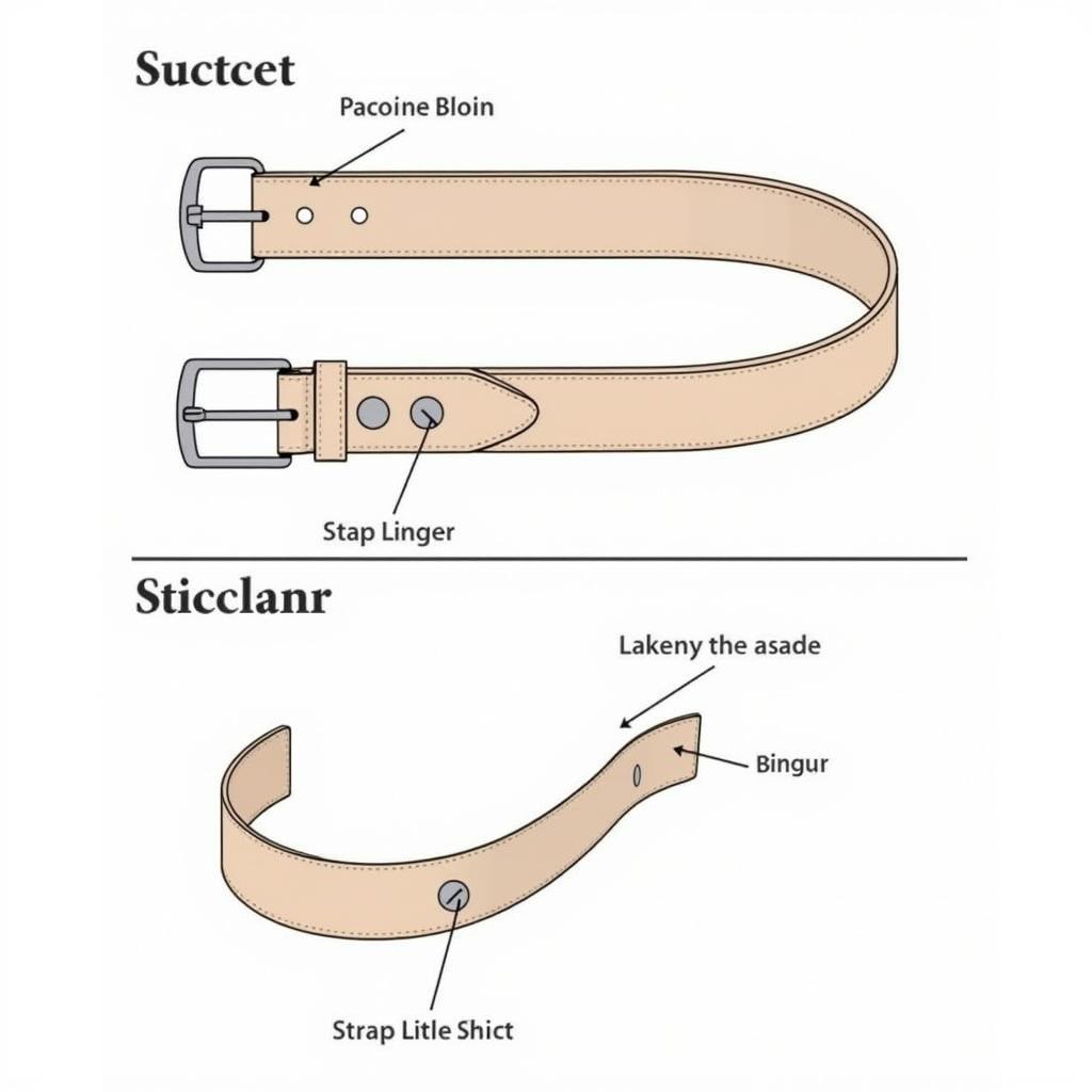 Leather Belt Construction Diagram