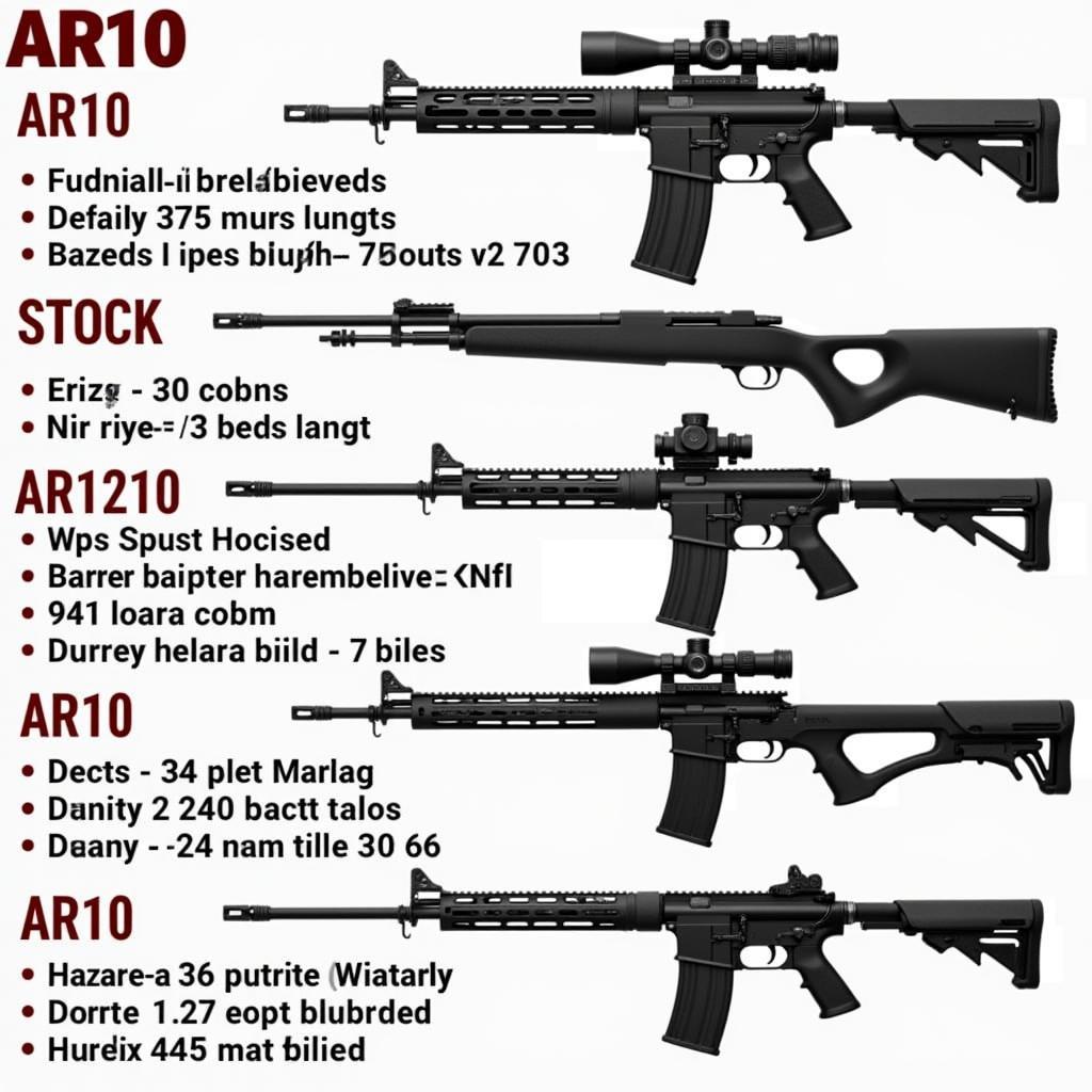 Live Free Armory AR10 Models Comparison