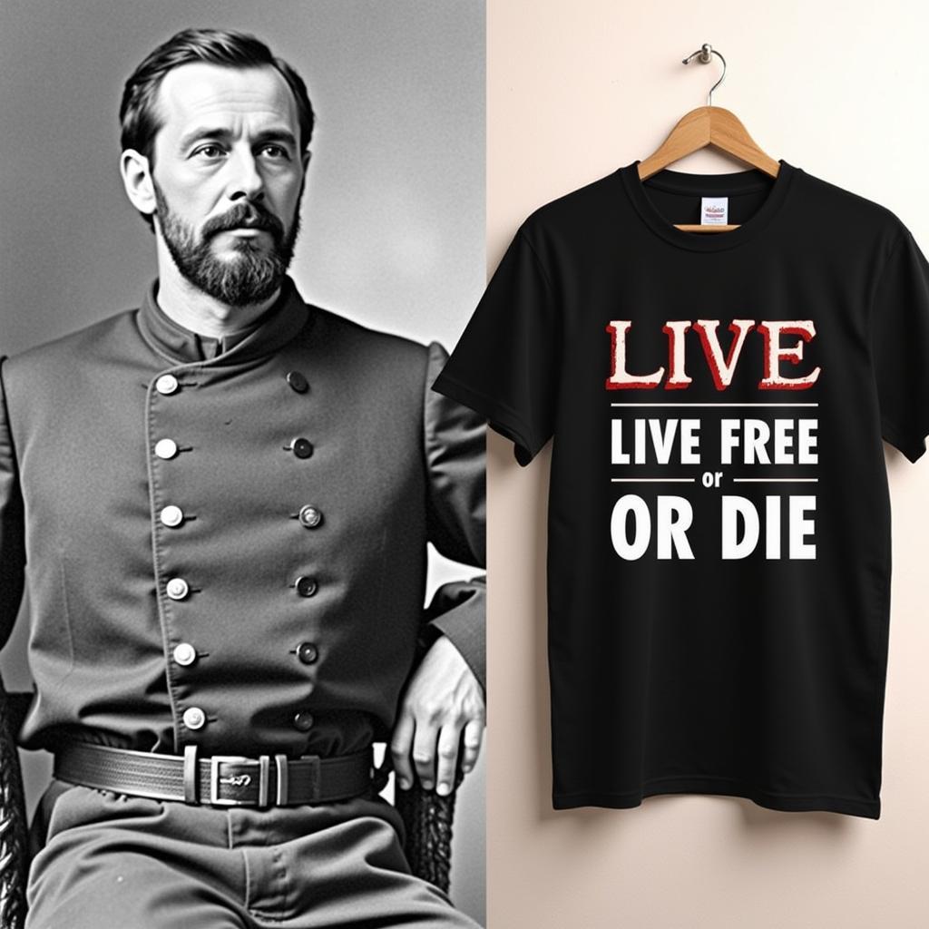 Live Free or Die T-Shirt in Historical Context