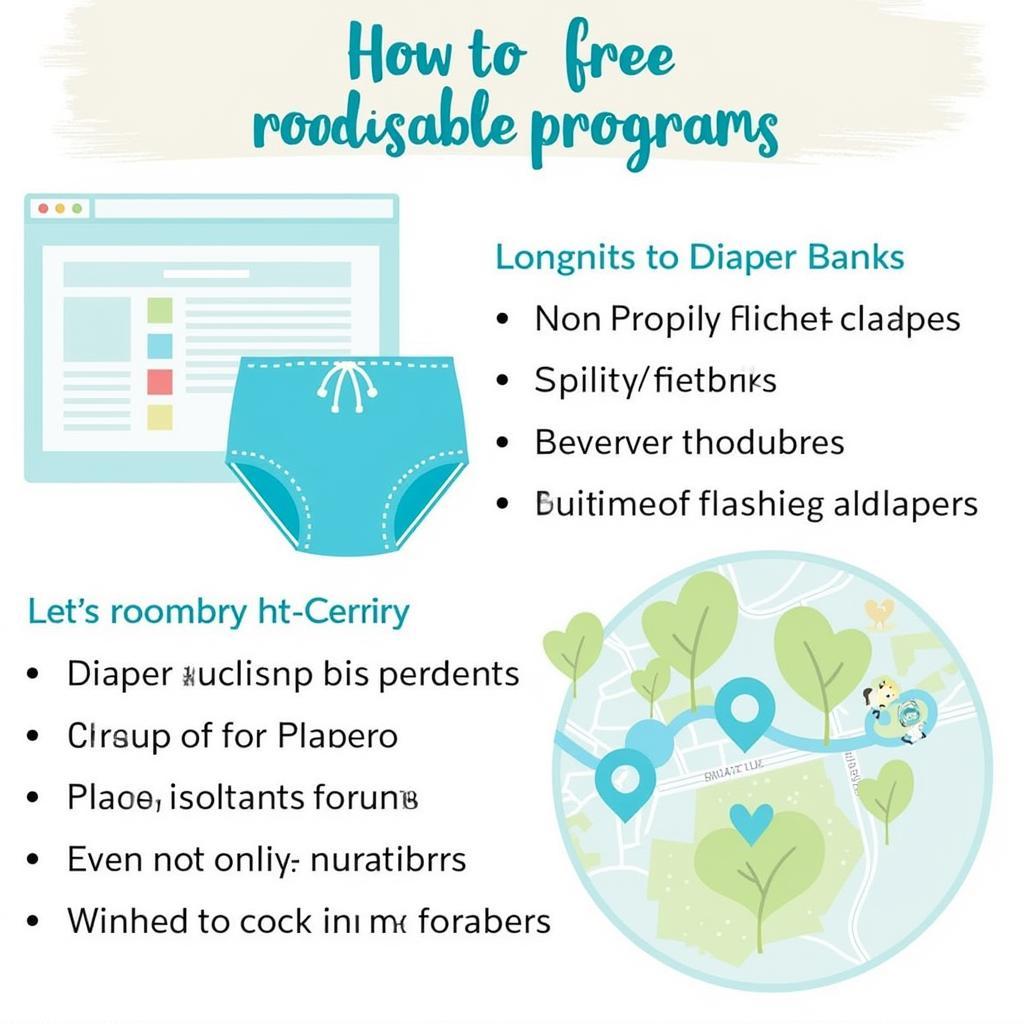 Finding Local and Online Resources for Free Reusable Diapers