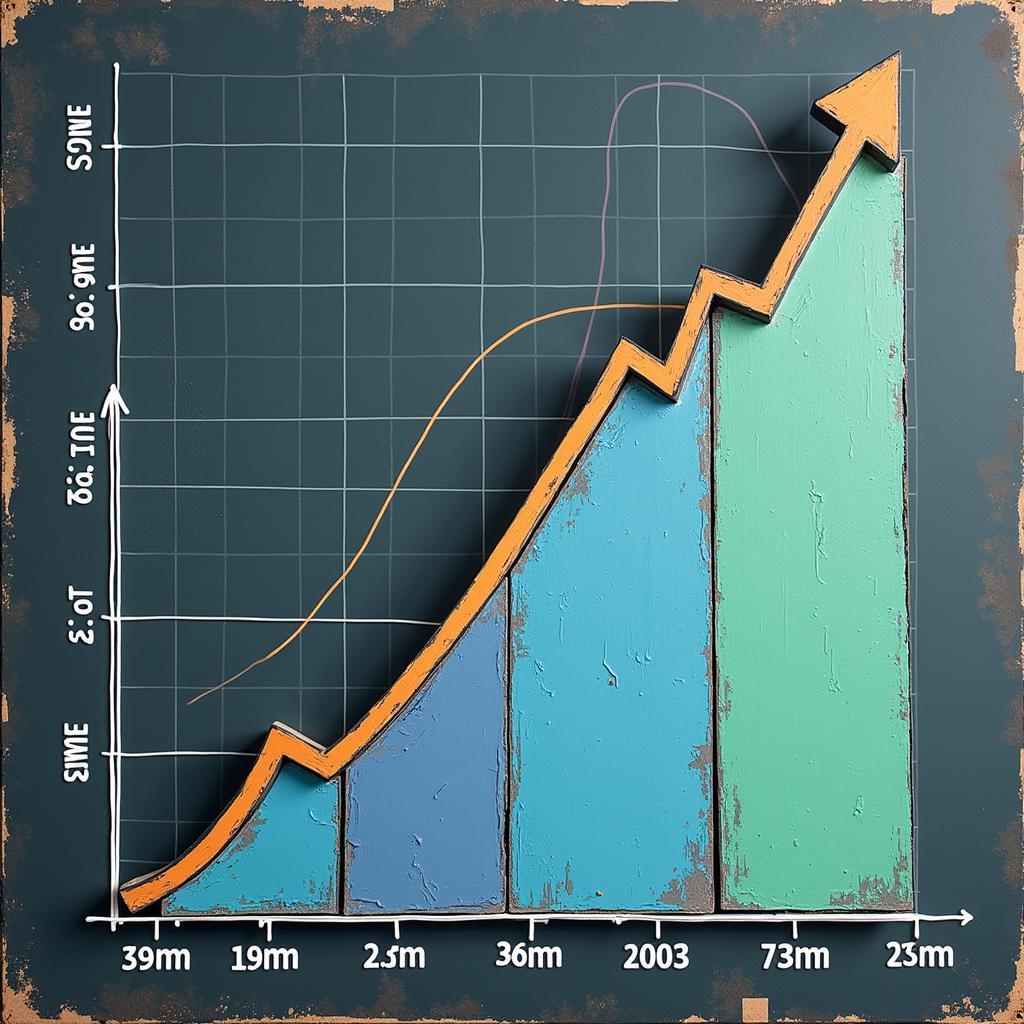 Long-Term Growth Chart with Upward Trend