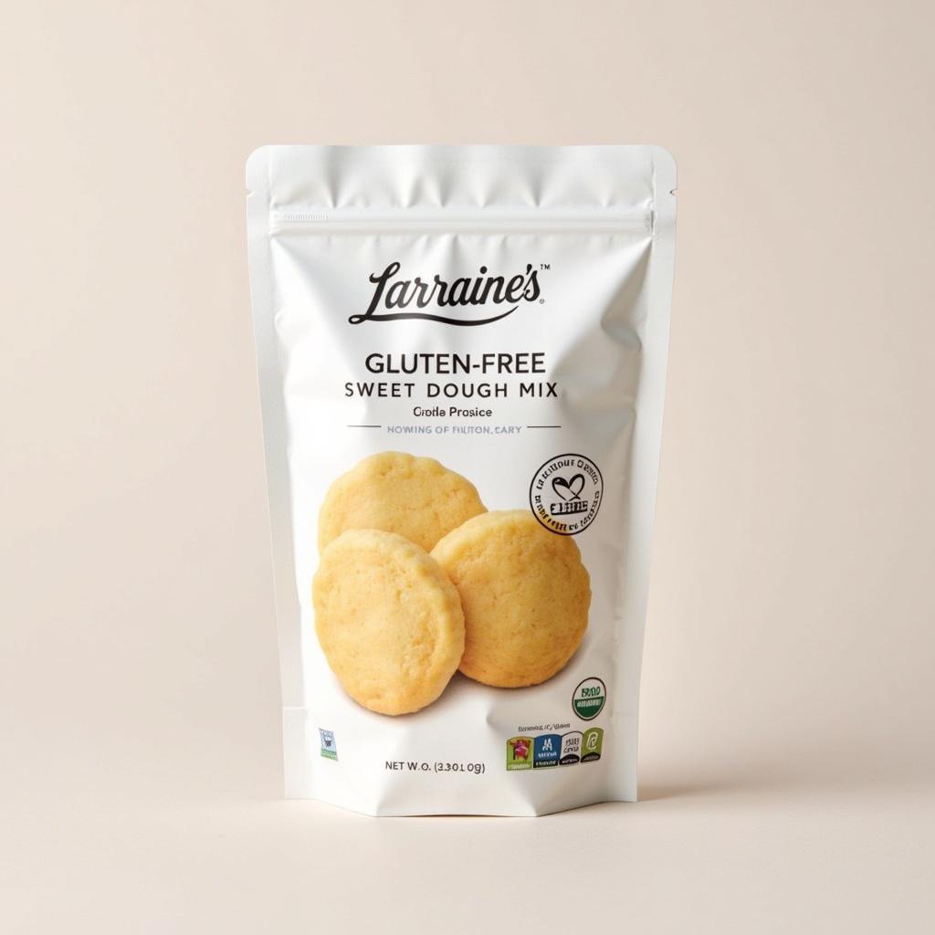 Lorraine's Gluten-Free Sweet Dough Mix Packaging