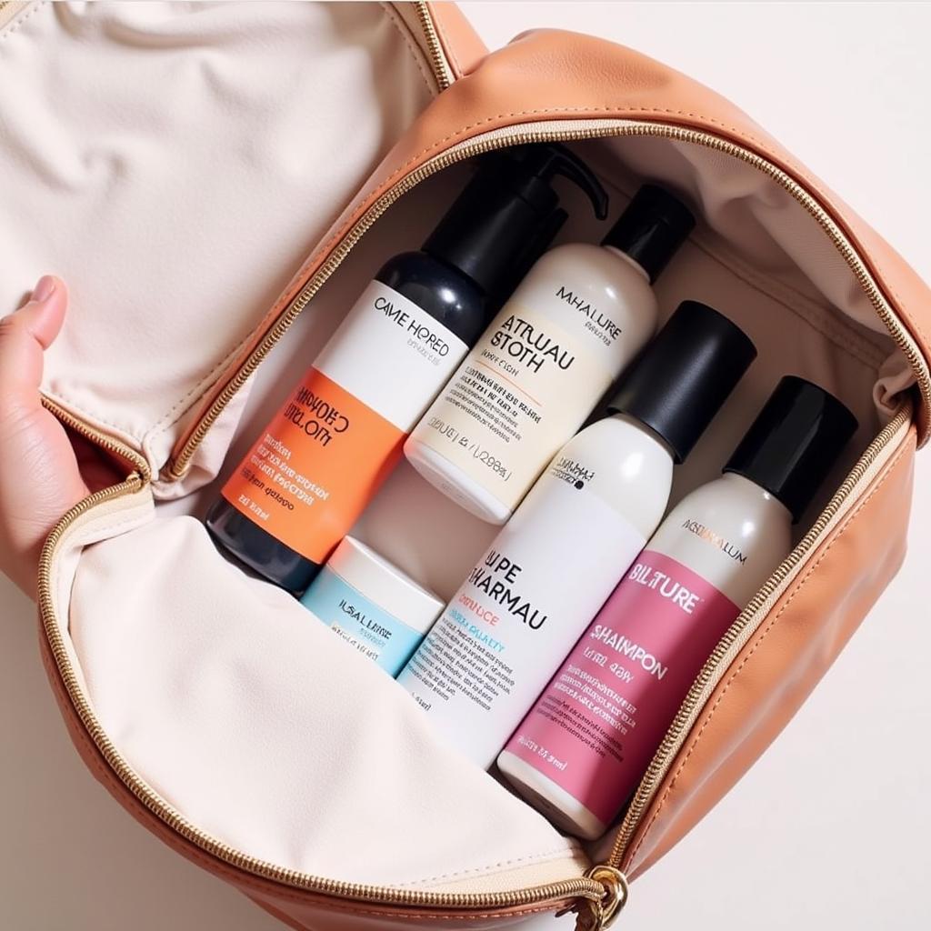 Luxury Shampoo Samples in Travel Sizes