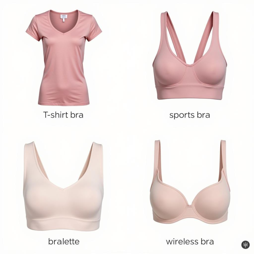 Different Types of Lycra-Free Bras: T-shirt, Sports, Bralette, and Wireless