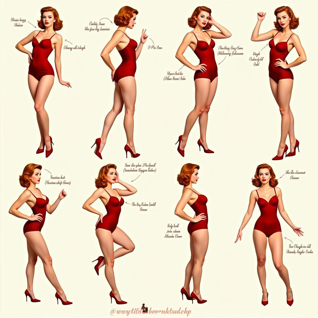 Mastering the Art of the Pinup Pose