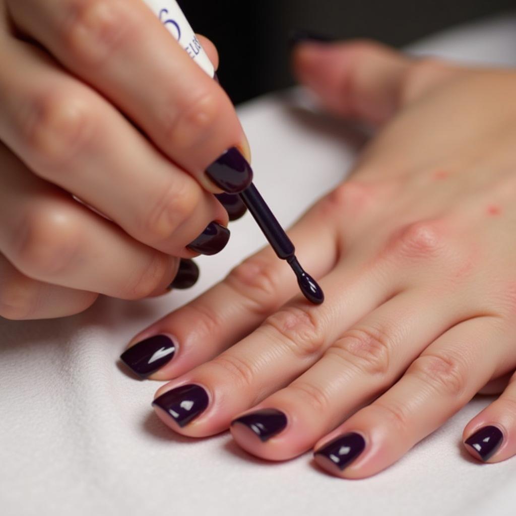 Applying Methacrylate-Free Gel Polish