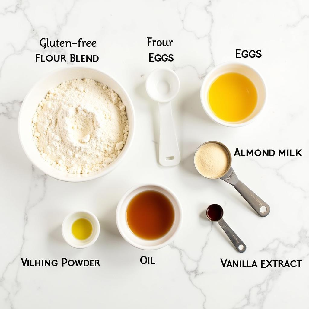 Gluten-Free Cupcake Ingredients