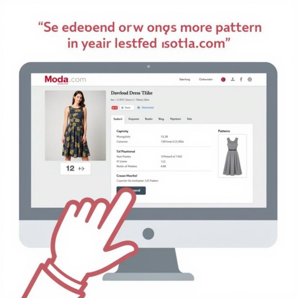 Downloading Free Dress Patterns from Moda.com