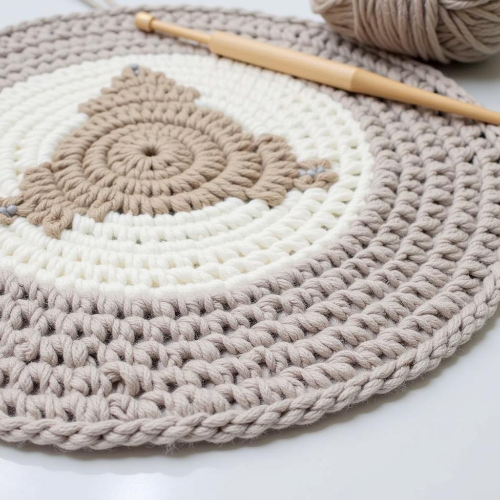 Modern Crochet Rug Pattern