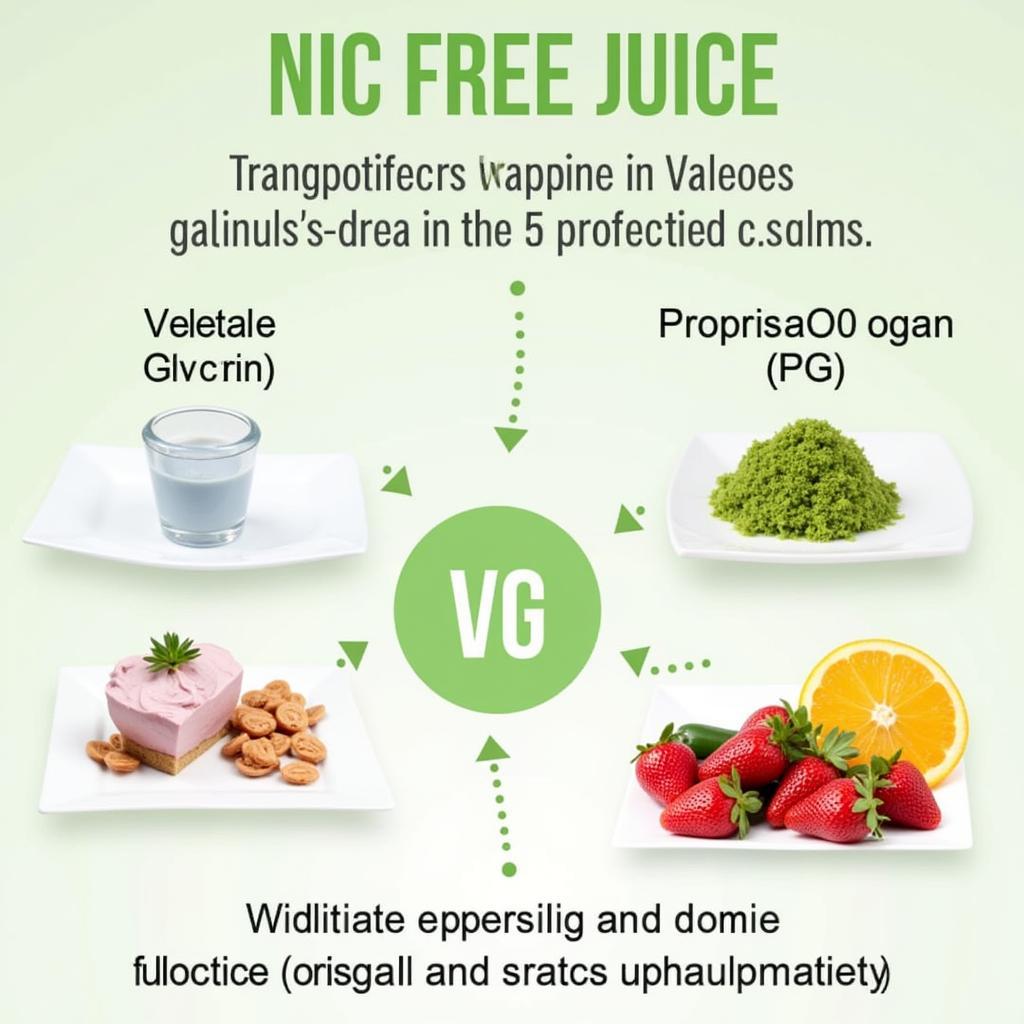 Nic Free Juice Ingredients: VG, PG, and Flavorings