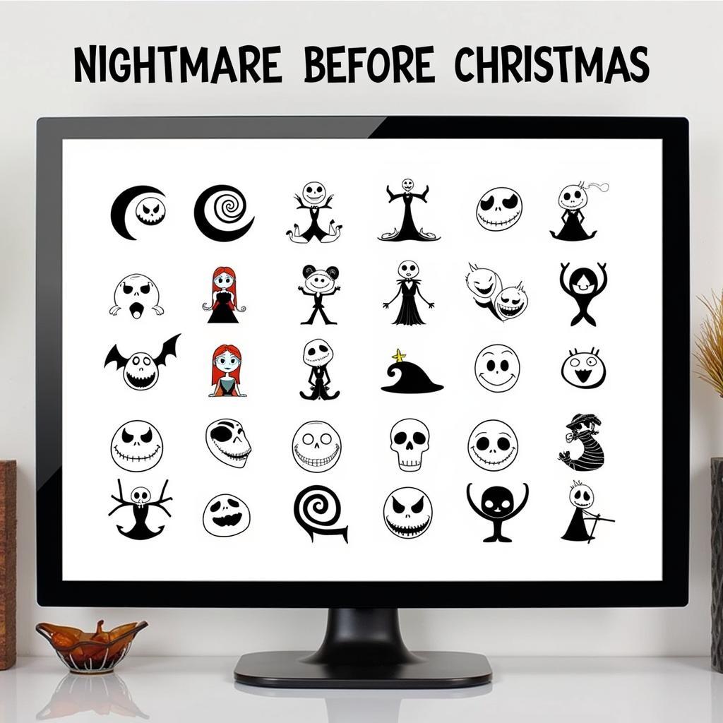 Free Nightmare Before Christmas SVG Download