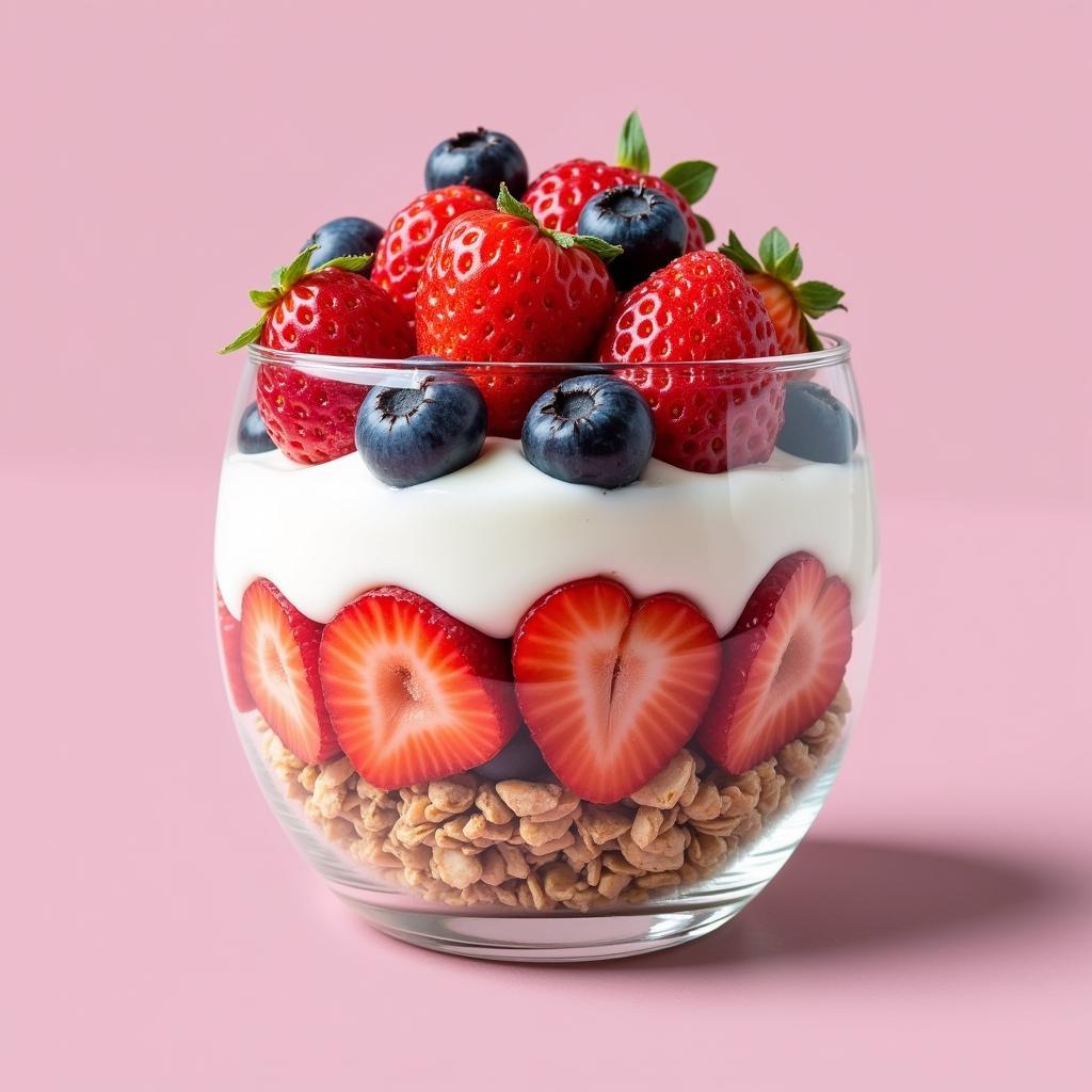 Delicious Nut Free Granola Parfait