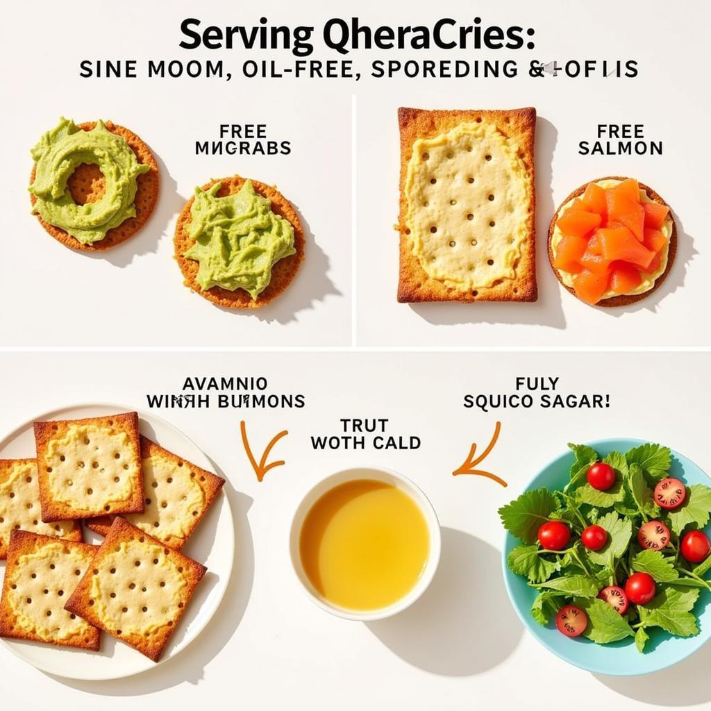 Creative Serving Suggestions for Oil-Free Crackers