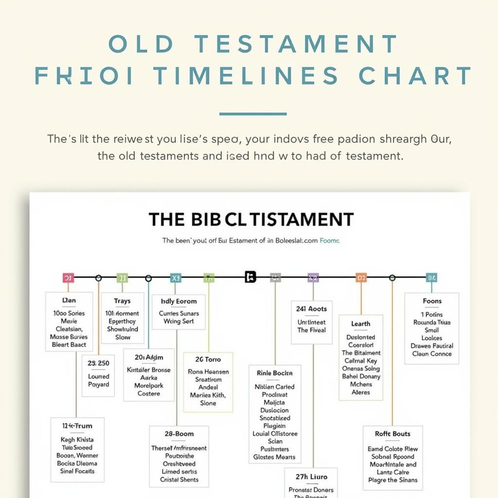 Old Testament Biblical Timeline Chart