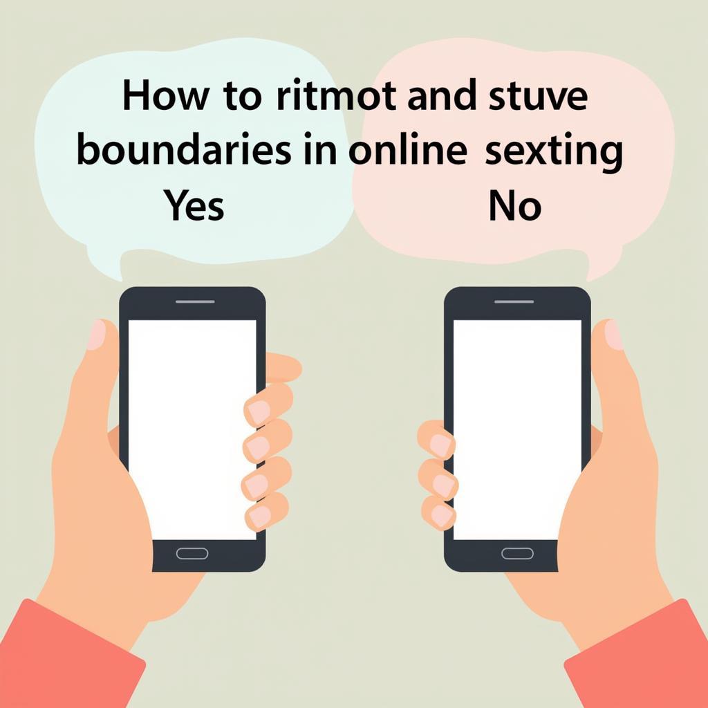 Online Sexting Consent and Boundaries