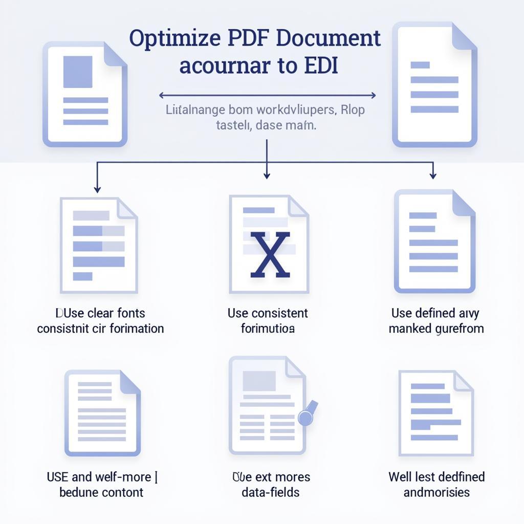 Optimizing PDF for EDI Conversion