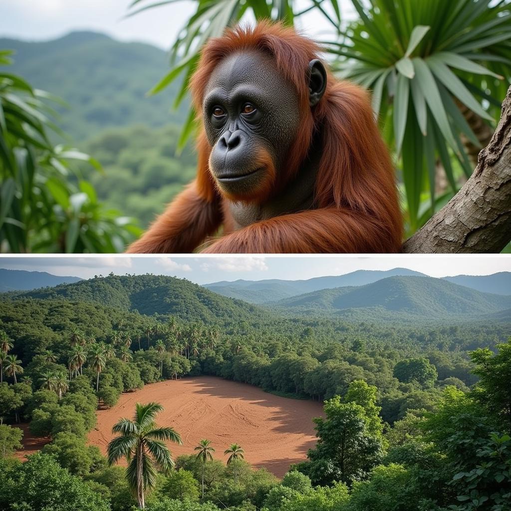 Protecting Orangutan Habitats: The Impact of Palm Free Choices