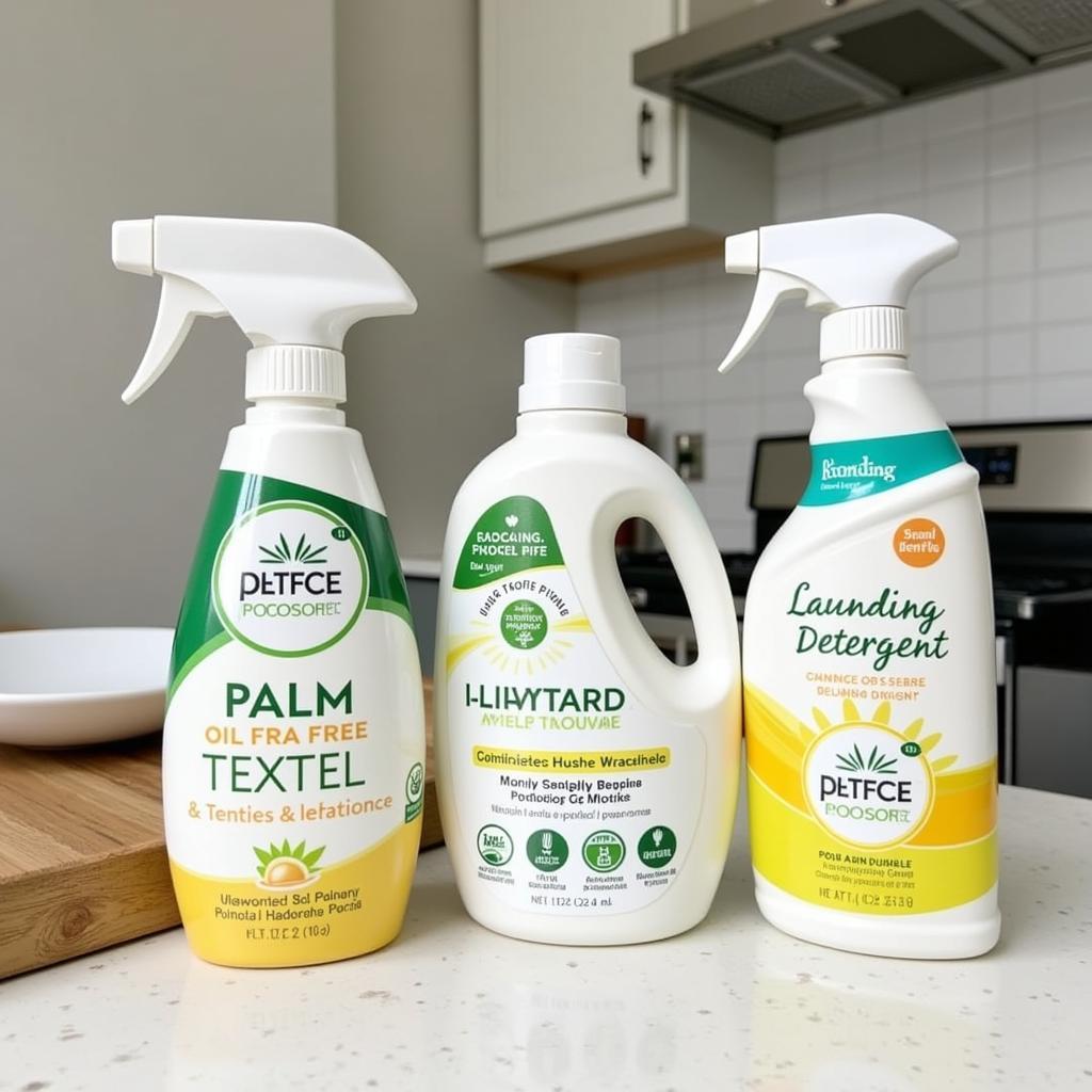 Eco-Friendly Cleaning Supplies Without Palm Oil