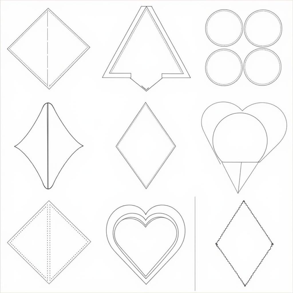 Various Free Printable Paper Bead Templates