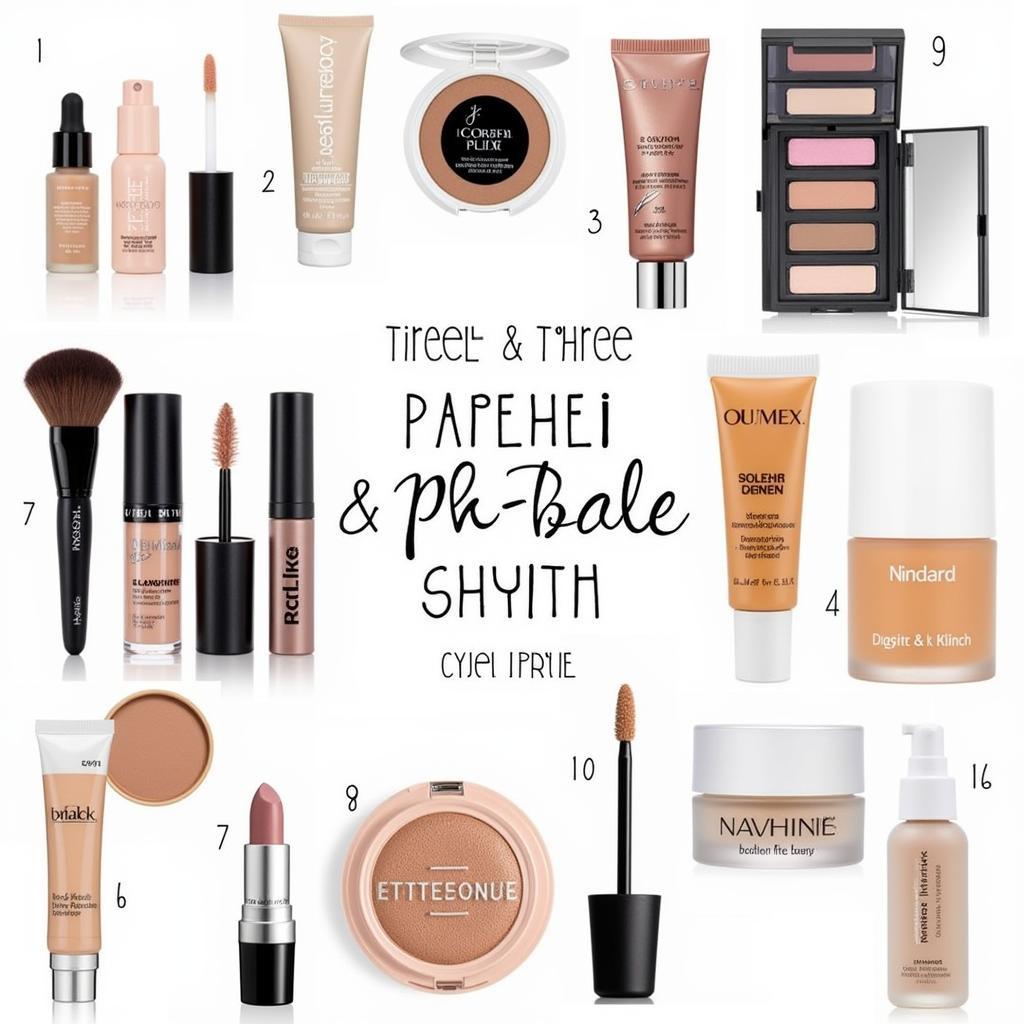 Paraben and Phthalate Free Makeup Products