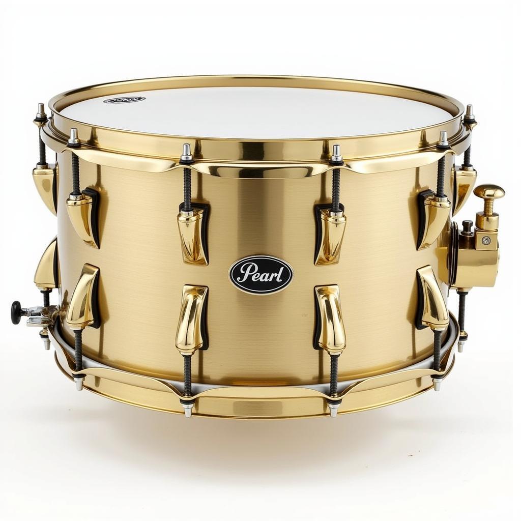 Pearl Brass Free Floating Snare Drum Design Explored