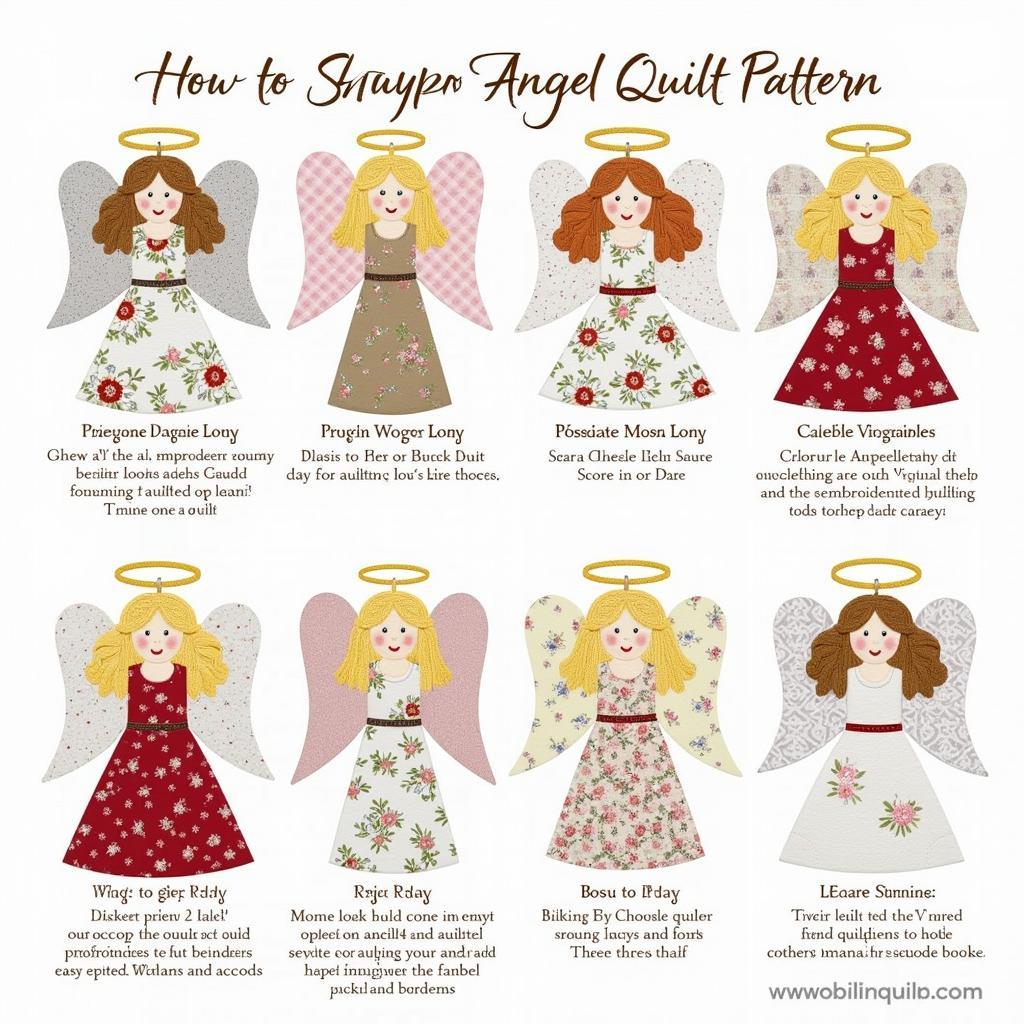 Customizing Free Angel Quilt Patterns 