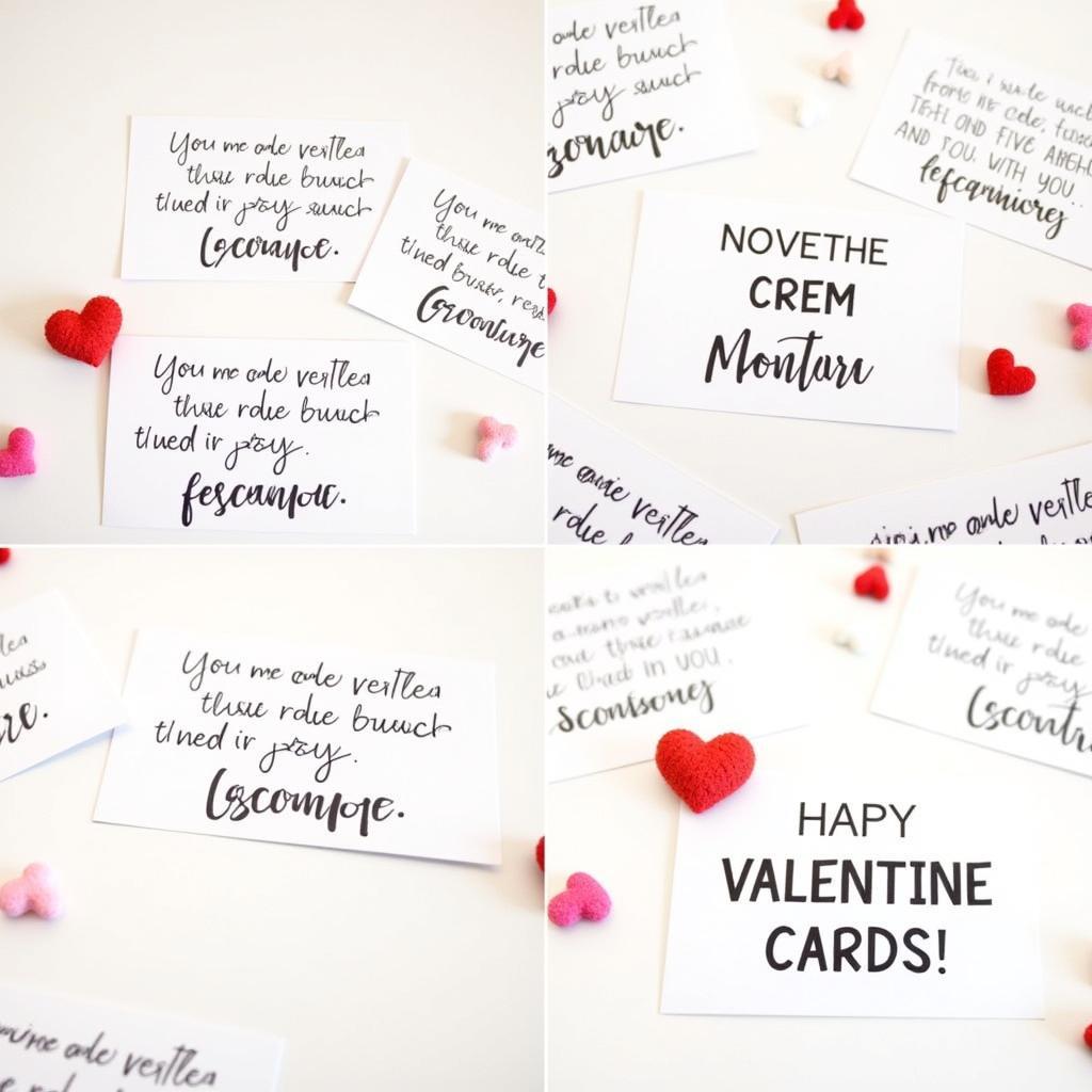 Personalized Cereal Valentine Cards with Messages