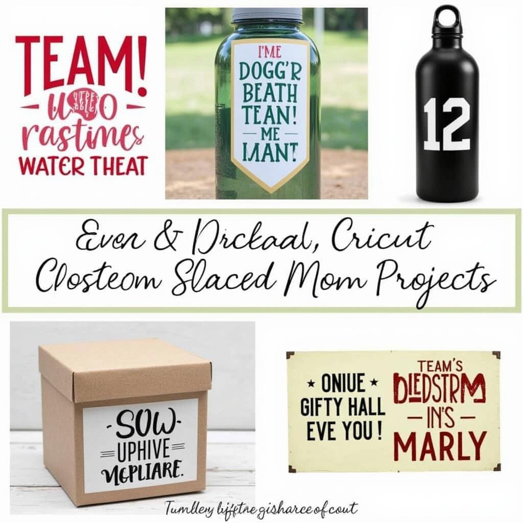 Personalized Cricut Softball Mom SVG Projects for Gifts and Team Spirit