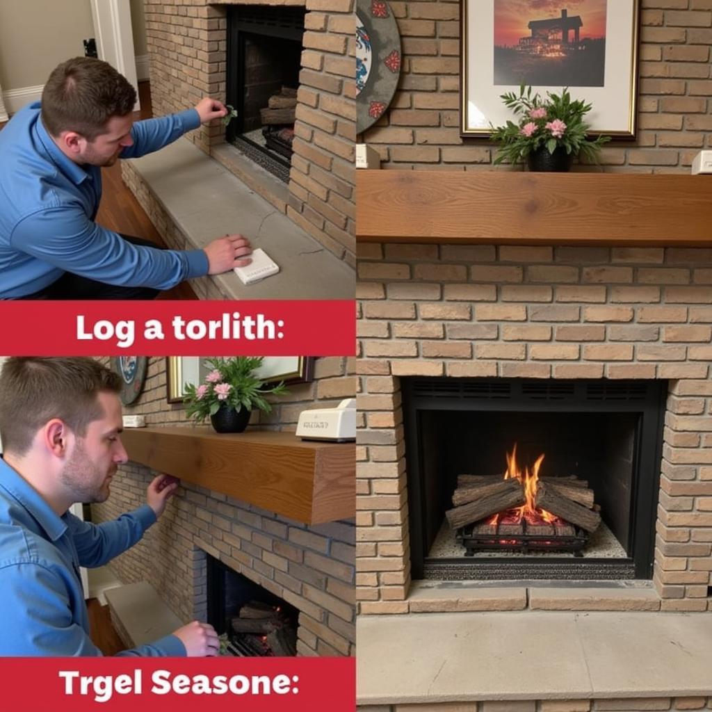 Installing Peterson Vent Free Gas Logs