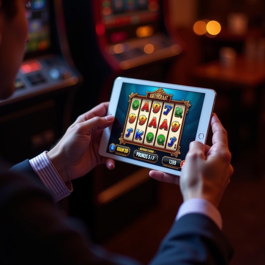 Playing Free Aristocrat Pokies on iPad