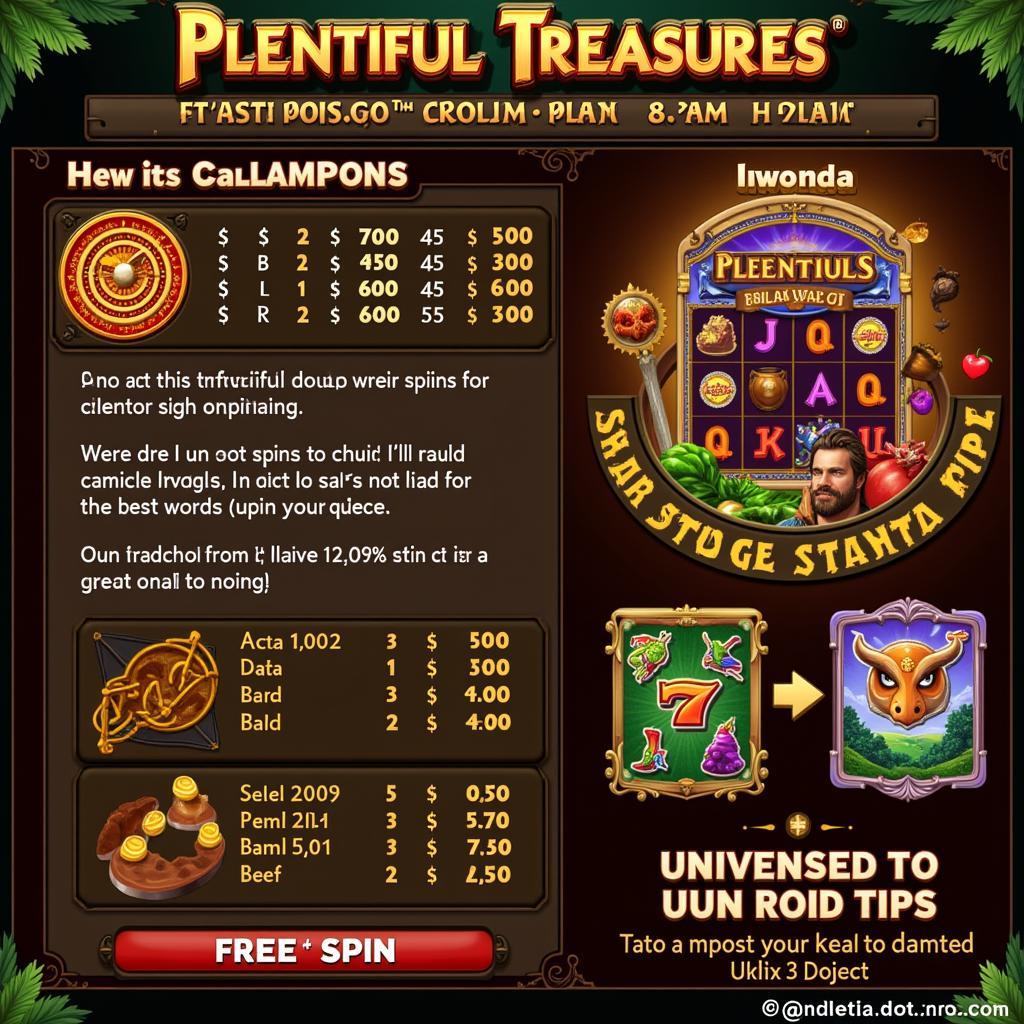 Plentiful Treasures Free Spins Strategy