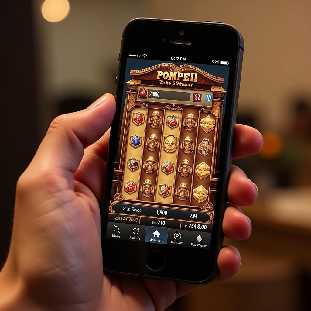 Pompeii Slots Free Mobile Gameplay